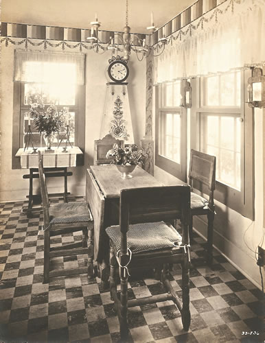 The Cottage Kitchen designed and decorated by Claggett Wilson