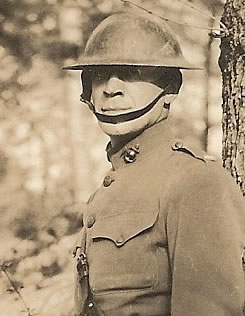 Lieutenant Claggett Wilson, Verdun, France 1918