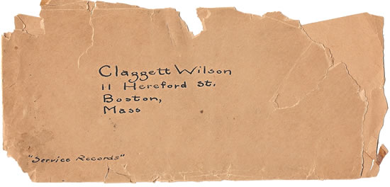 Claggett Wilson Document