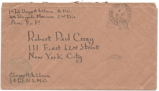 Letter to Robert Paul Gray