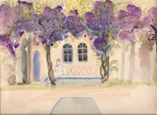 Claggett Wilson Landscape painting