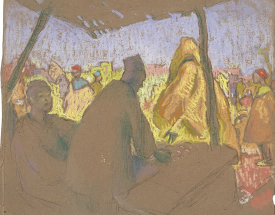 Claggett Wilson Landscape painting