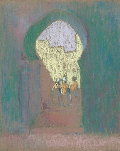 Claggett Wilson Landscape painting