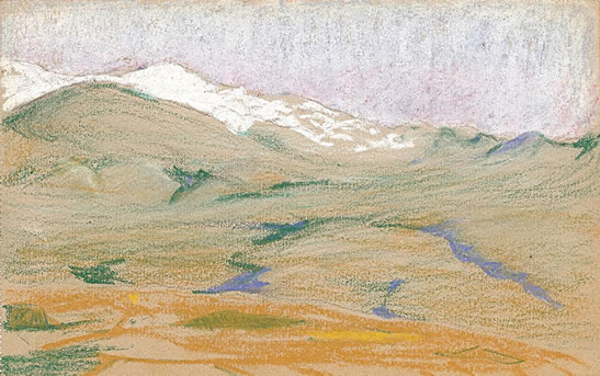 Claggett Wilson Landscape painting