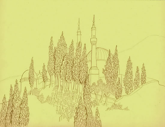 Claggett Wilson Landscape painting