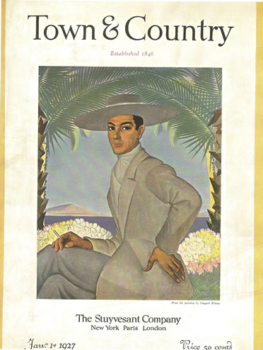 Claggett Wilson Town and Country Magazine Cover