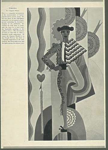 'Torero', Mural at the Chteau Madrid at Cannes